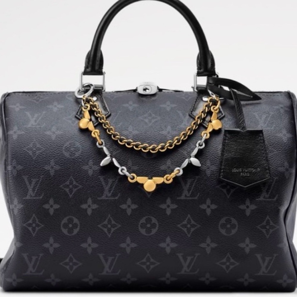 Sale🎉 Fm $750. Louis Vuitton Speedy 30 Soft Bag BAG CHARM